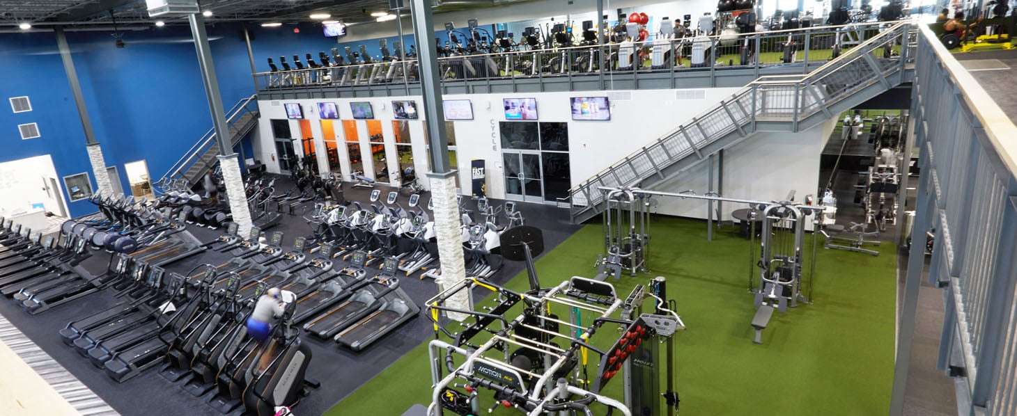 Newport News 24 Hour Tech Center gym facility