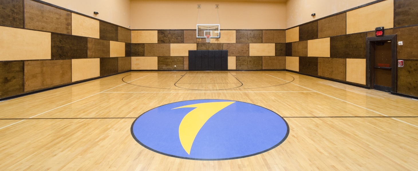 Gold Gym Basketball Court Dares