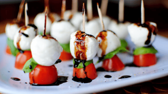 caprese skewers