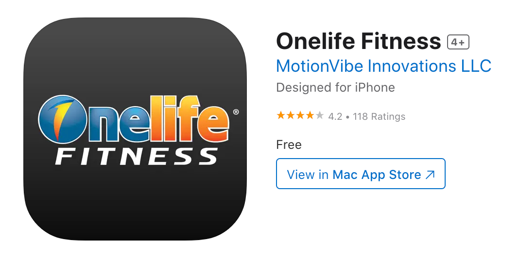 Onelife Fitness MotionVide Innovations LLC