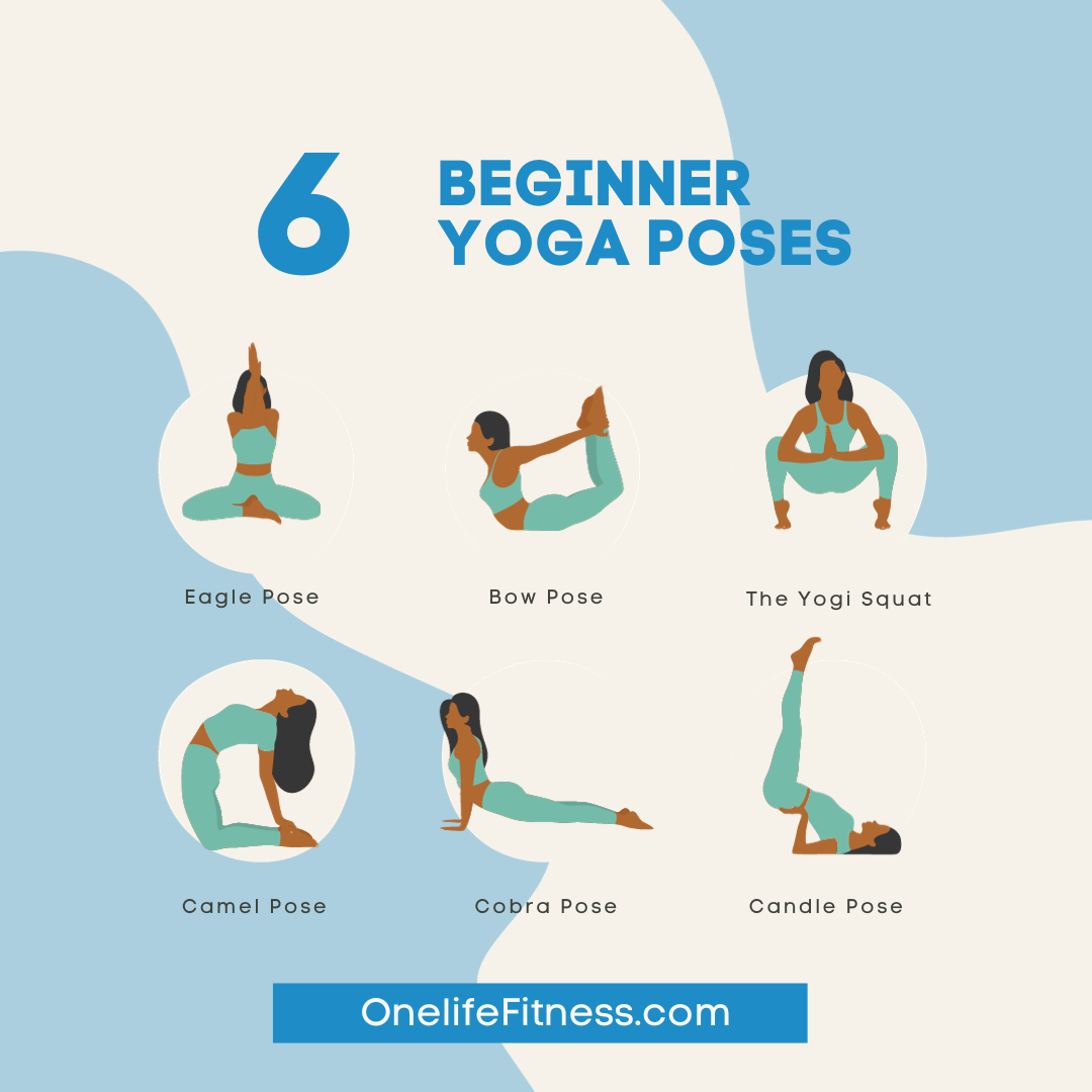 yoga poses by Onelife Fitness