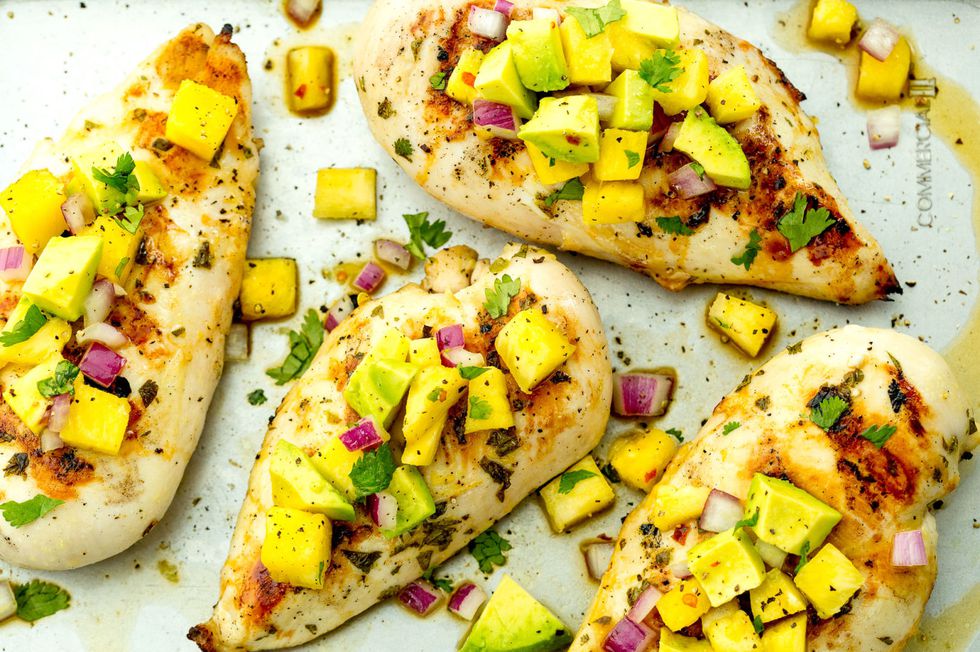 Pineapple Salsa Chicken